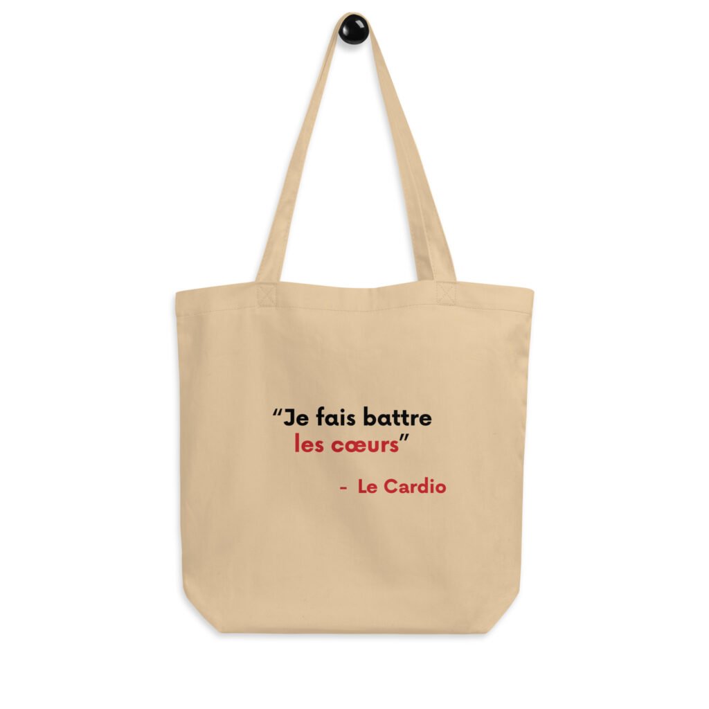 tote bag personnalisé pour cardiologue