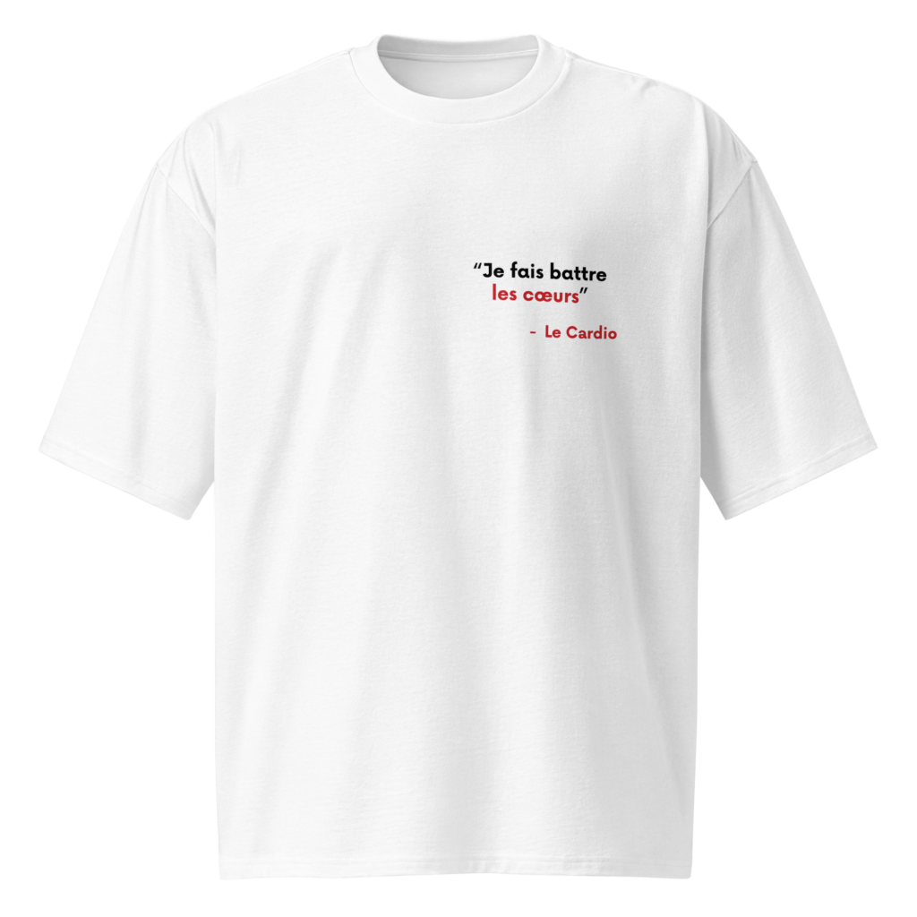 t-shirt personnalisé pour cardiologue